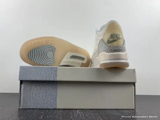 Official Maikesneakers Craft FJ9479-100 Ivory Jordan 3 Air 0522